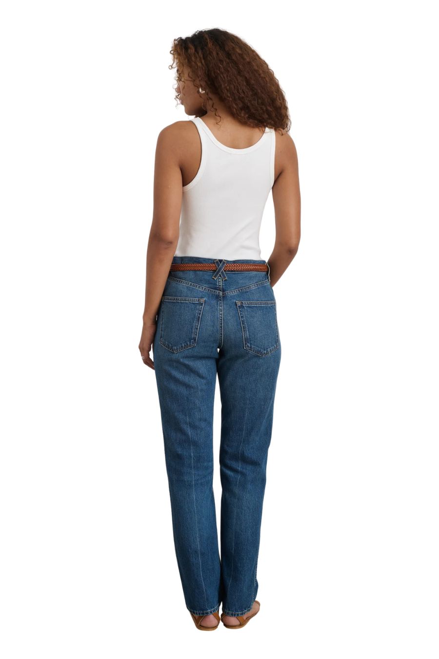 365 Ribbed Tank in Sea Salt