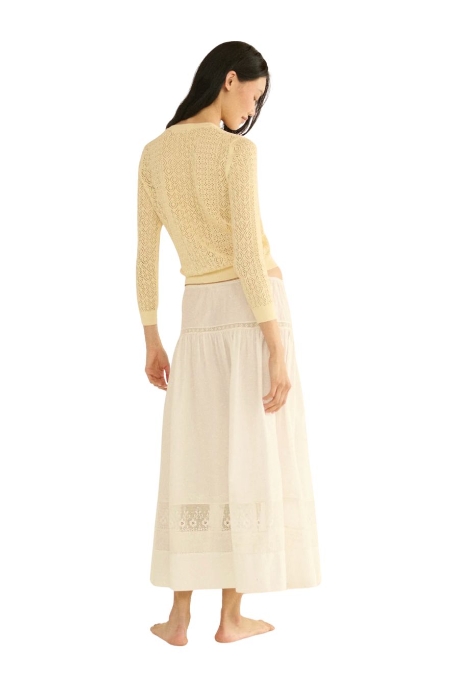Diane Cardigan in Vanilla