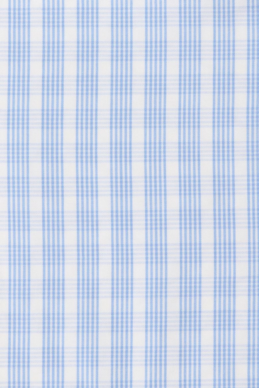 Chiara Dress in Check Light Blue/White