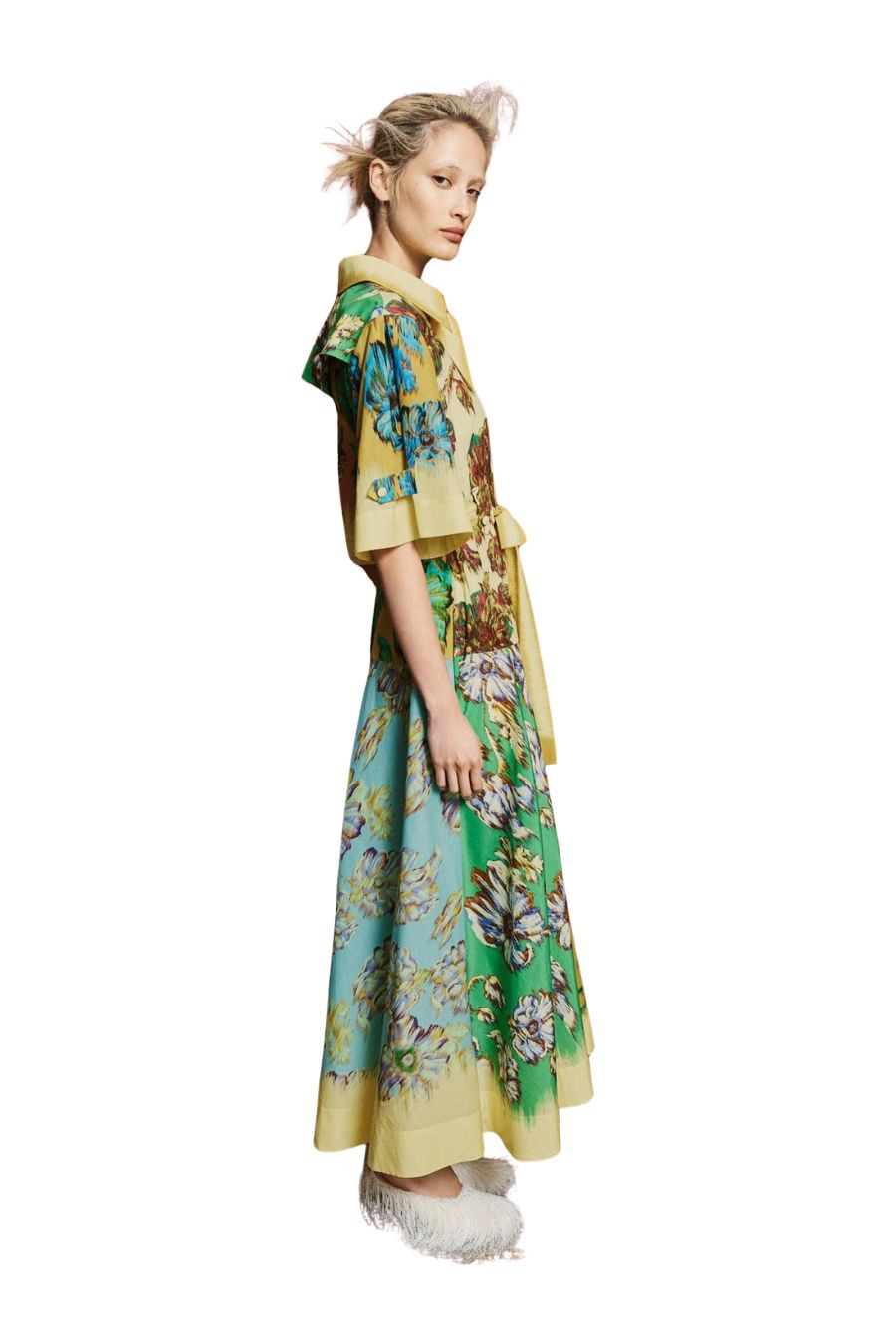 Jerry Shirtdress in Multi