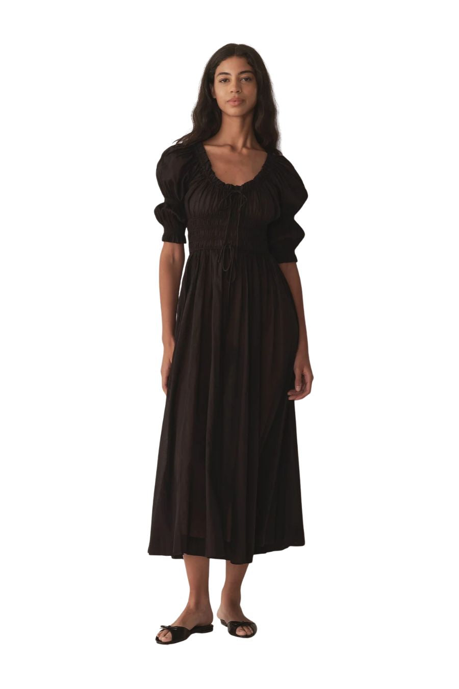 Ischia Dress in Black