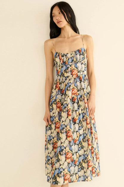 Benoit Dress in Petit Jardin De Villandry