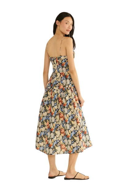 Benoit Dress in Petit Jardin De Villandry