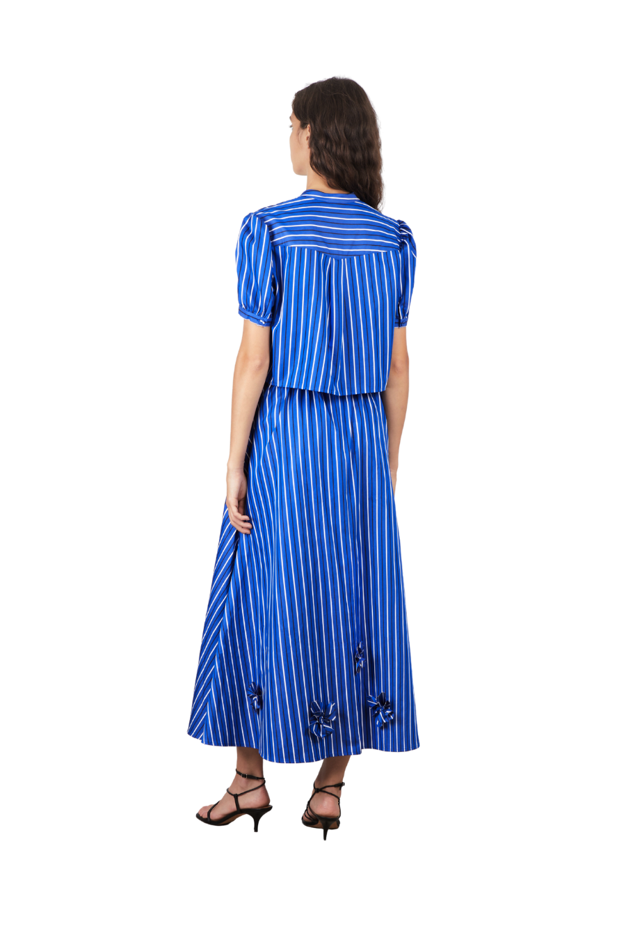 Jude-C Shirt in Azure Stripe