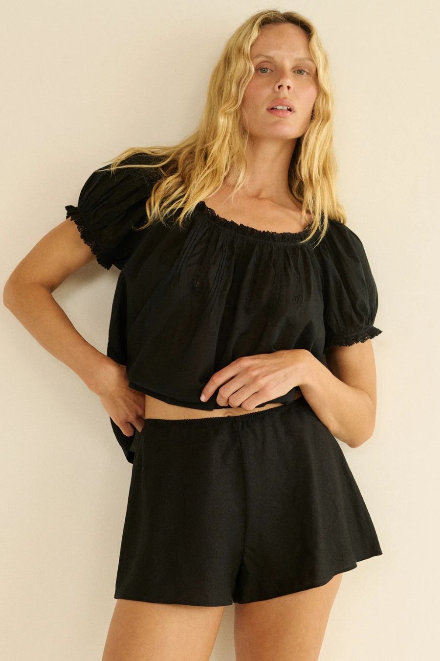 Frederica Top in Black