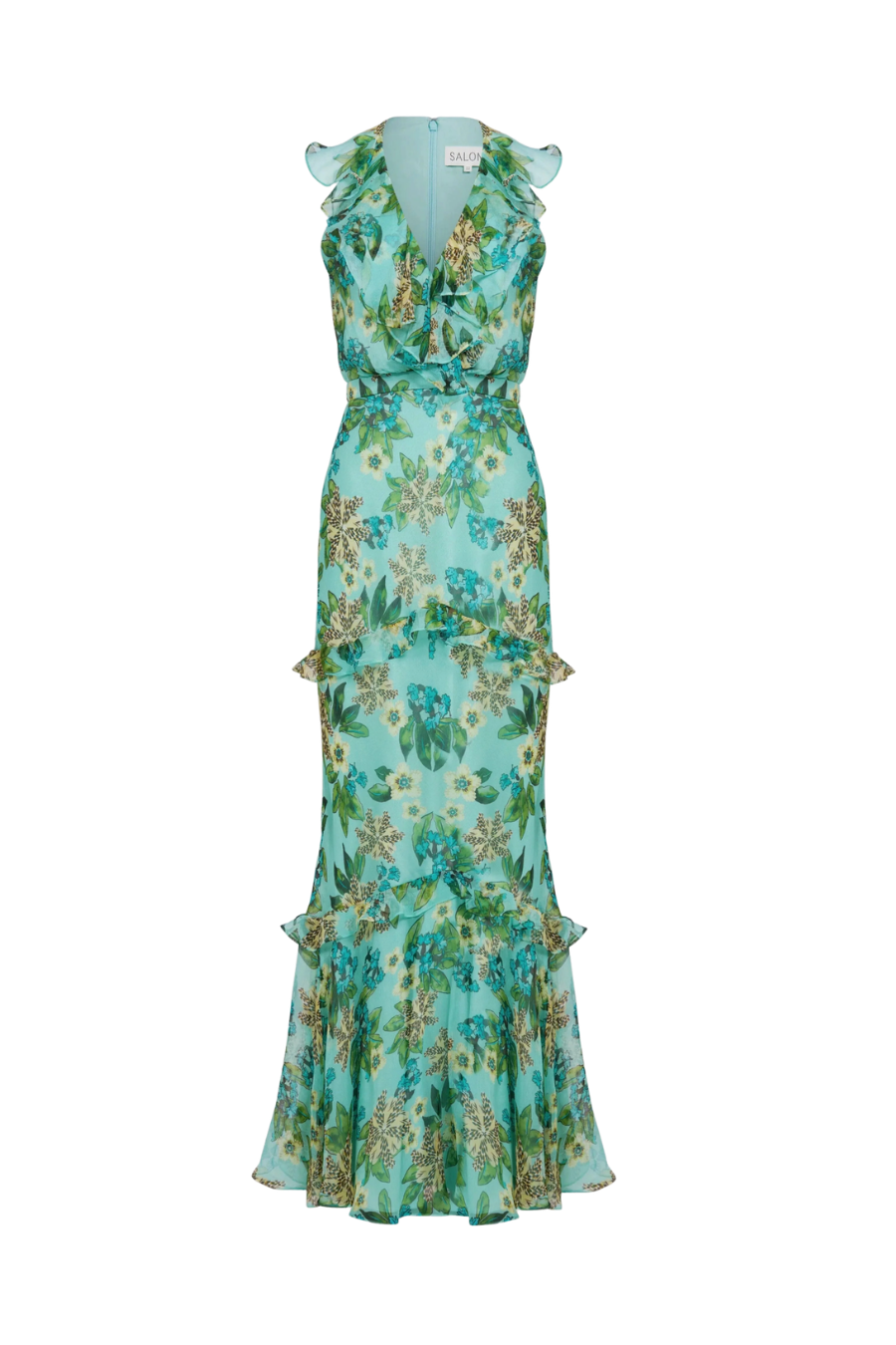 Rita Dress in Fiori Mint