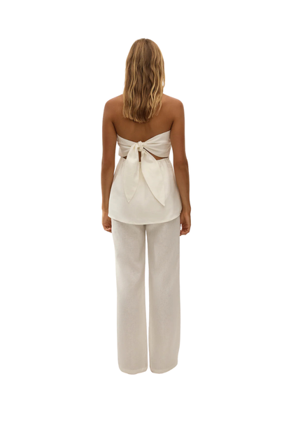 Capriolla Pant in White