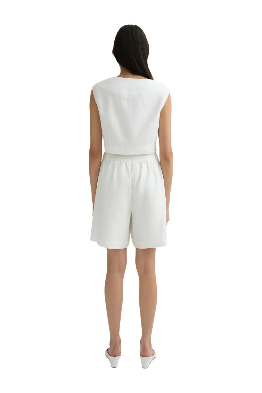 Dakota Short in Ivory