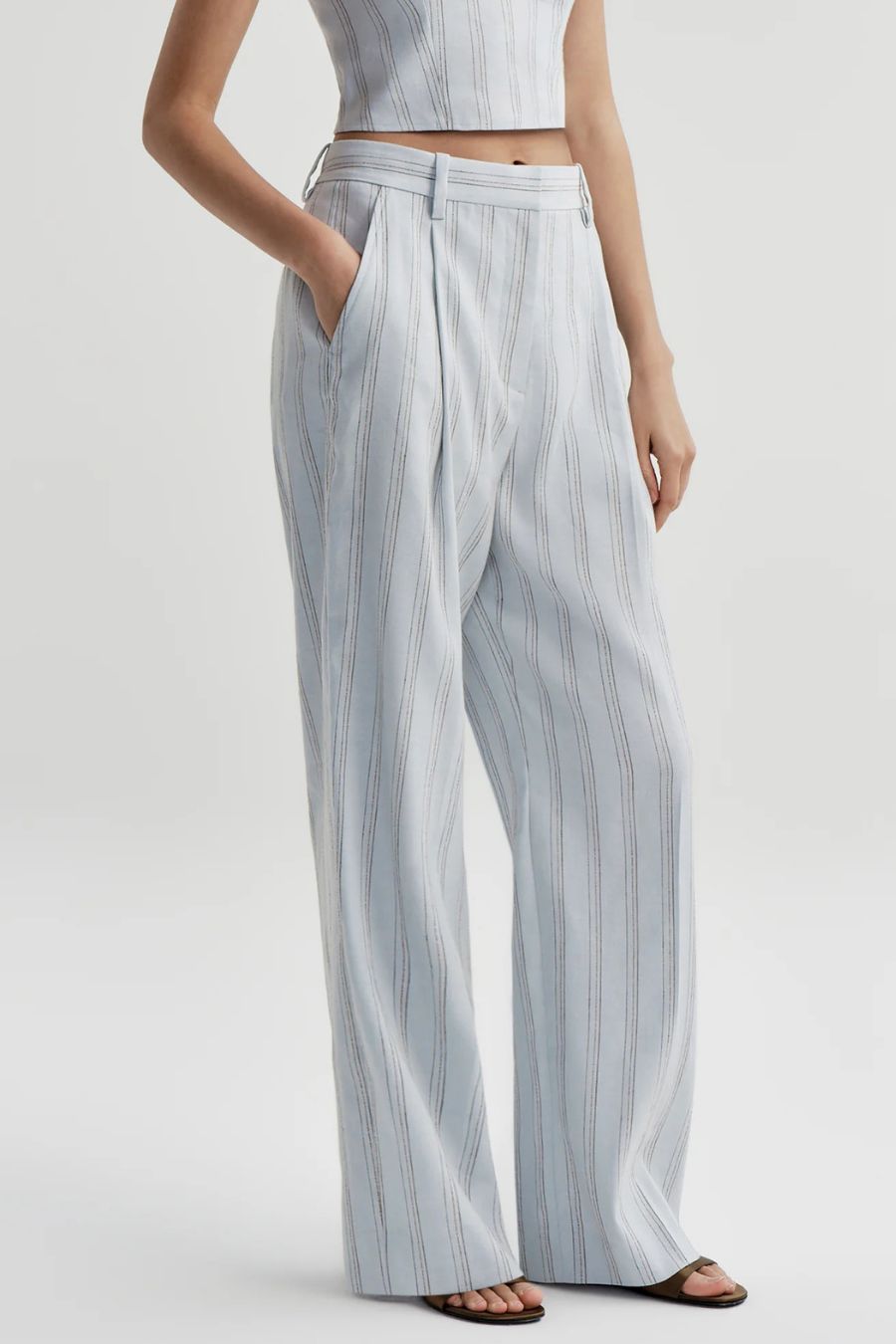 Winston Pant in Isla Stripe