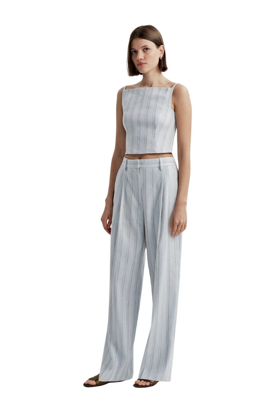 Elliott Top in Isla Stripe