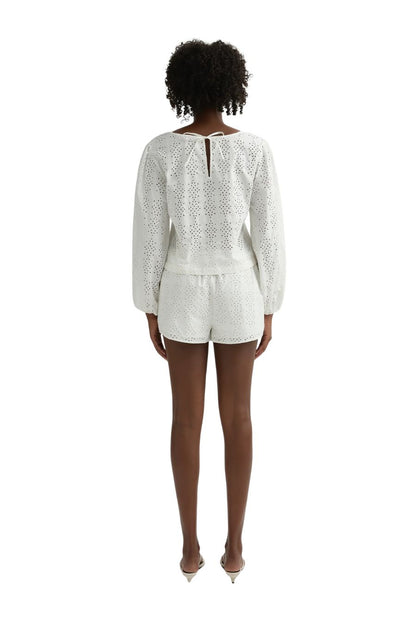 Harriet Short in Vintage White