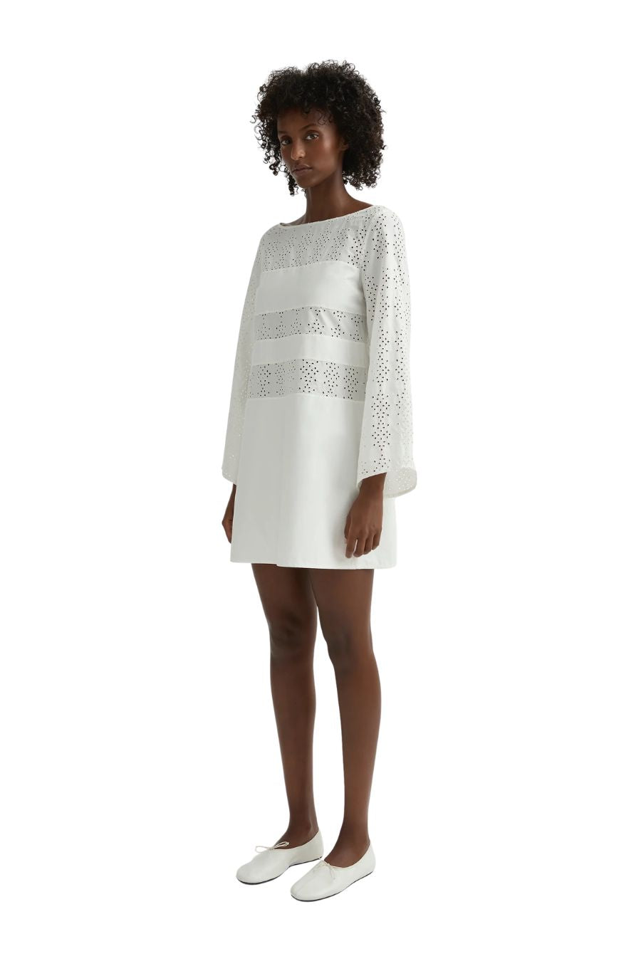 Harriet Dress in Vintage White