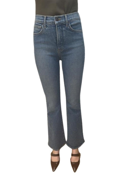 Beverly Loafer High Rise Skinny in Ripple Haze