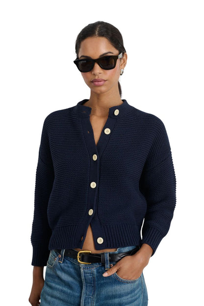 Nico Cardigan in Dark Navy