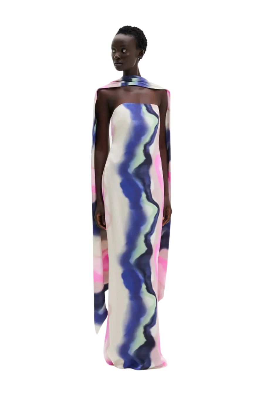 Zelda Maxi Dress in Watercolor