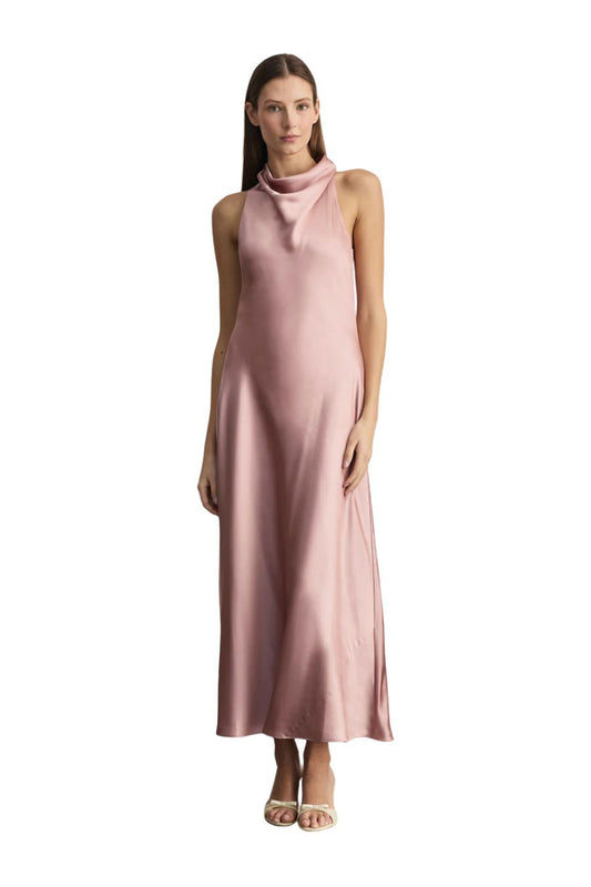 Celinda Dress in Ballet Pink