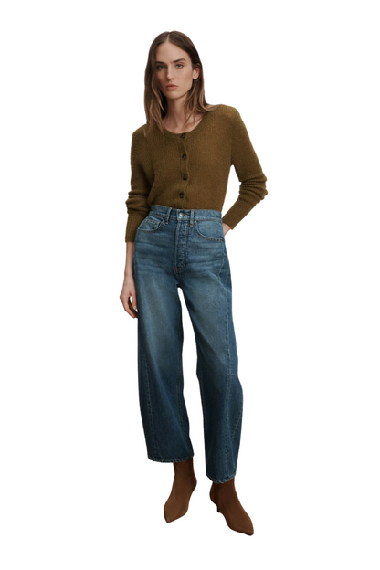 Ryder Barrel Jean in Equinox Blue