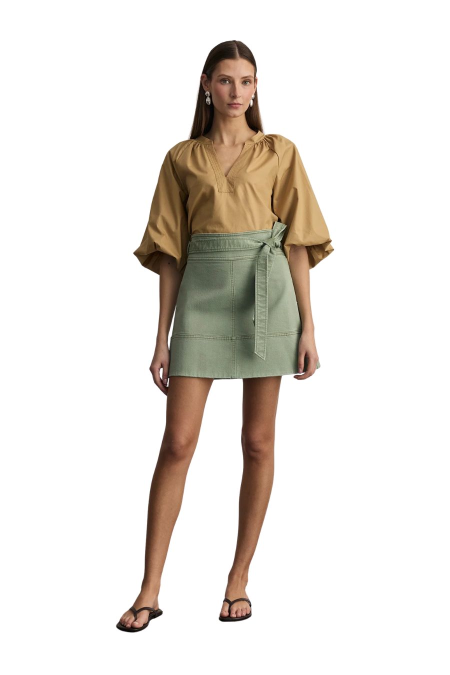 Courtney Skirt in Pistachio