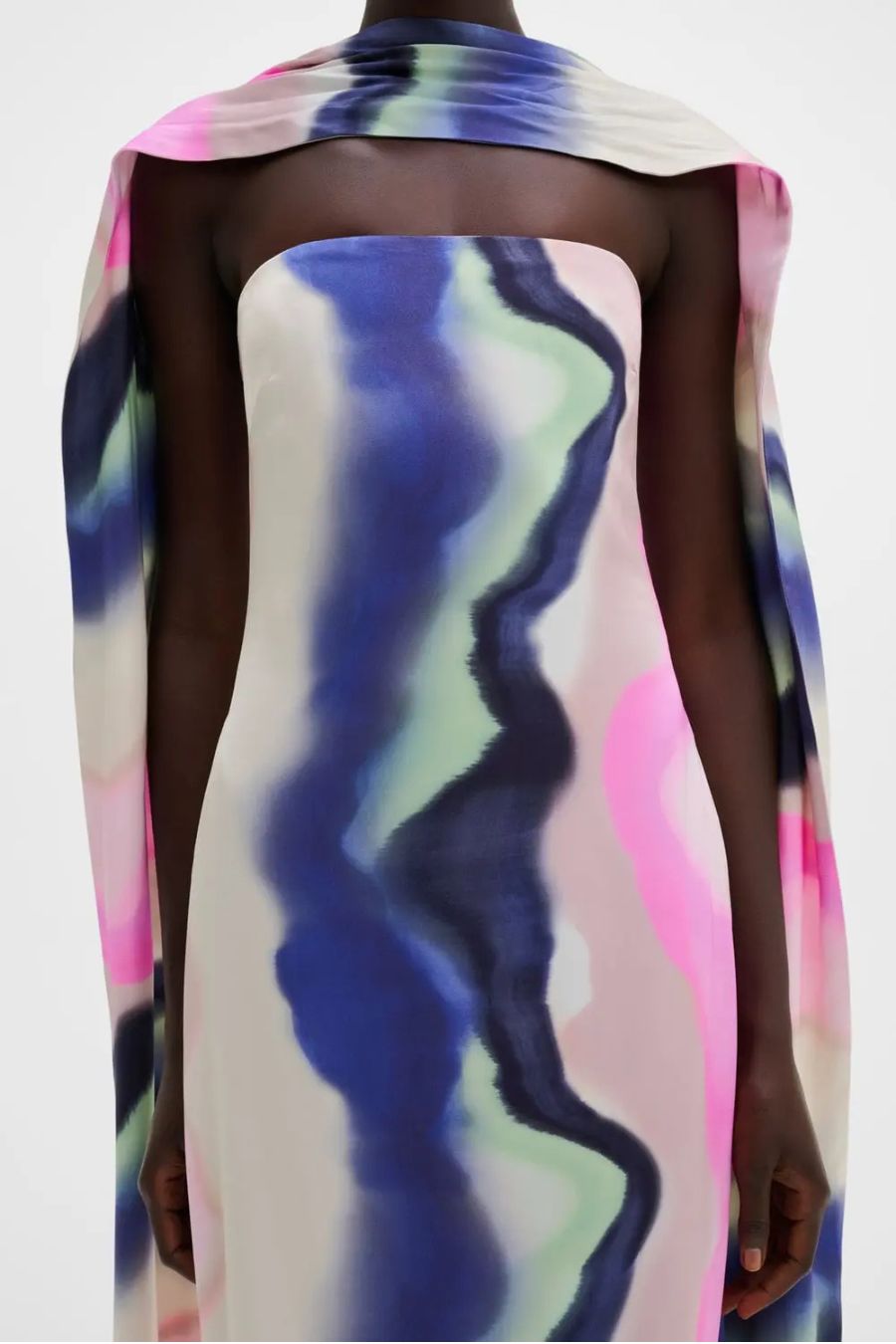 Zelda Maxi Dress in Watercolor