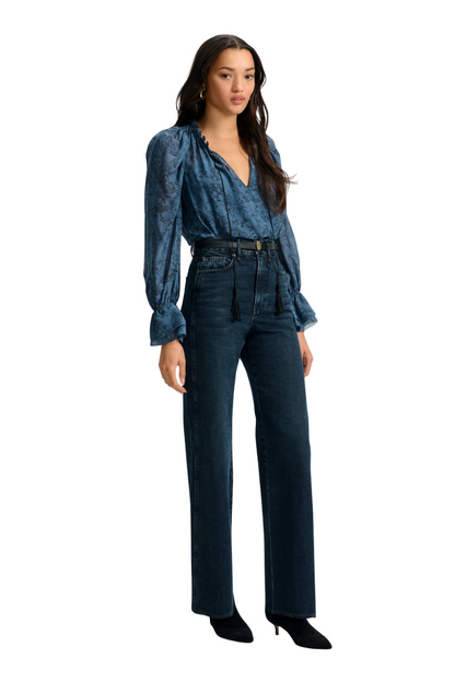 Taylor Wide-Leg Jean in Dark Midnight