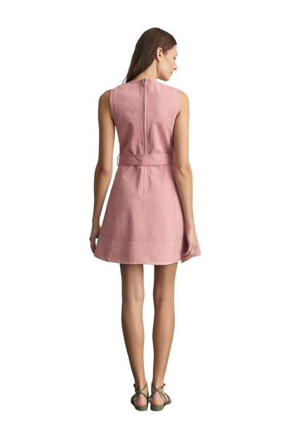 Reina Dress in Rose Quartz