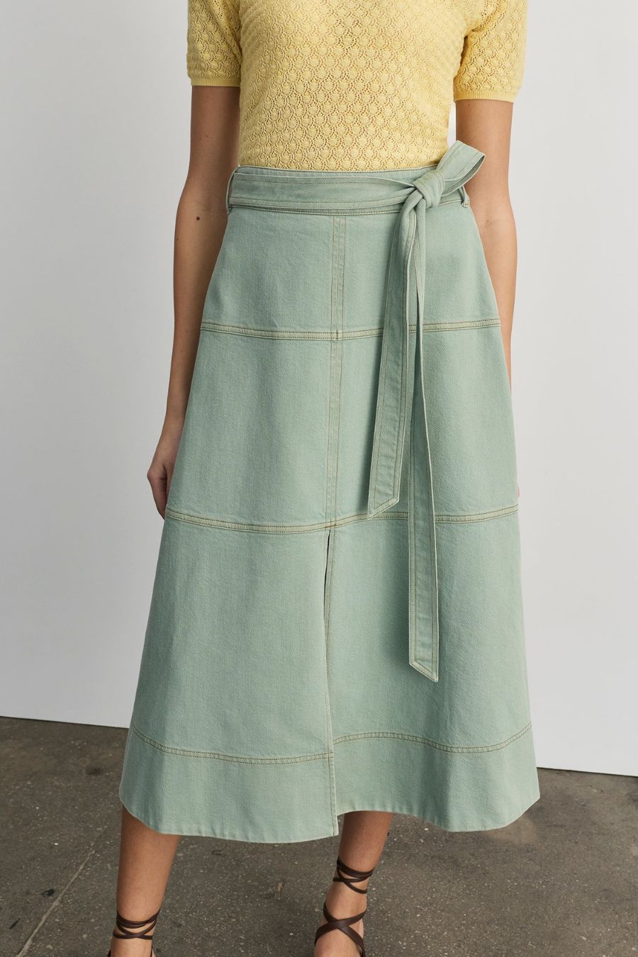 Hudley Skirt in Pistachio