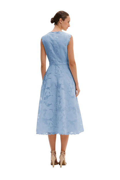 Elin Midi Dress in Sky