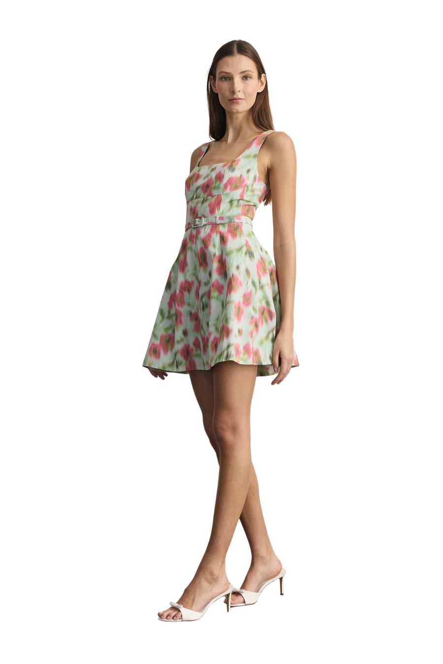 Paige Dress in Pistachio Multi