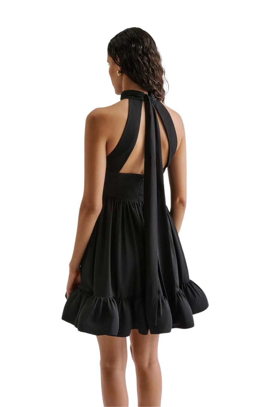 Fern Mini Dress in Black