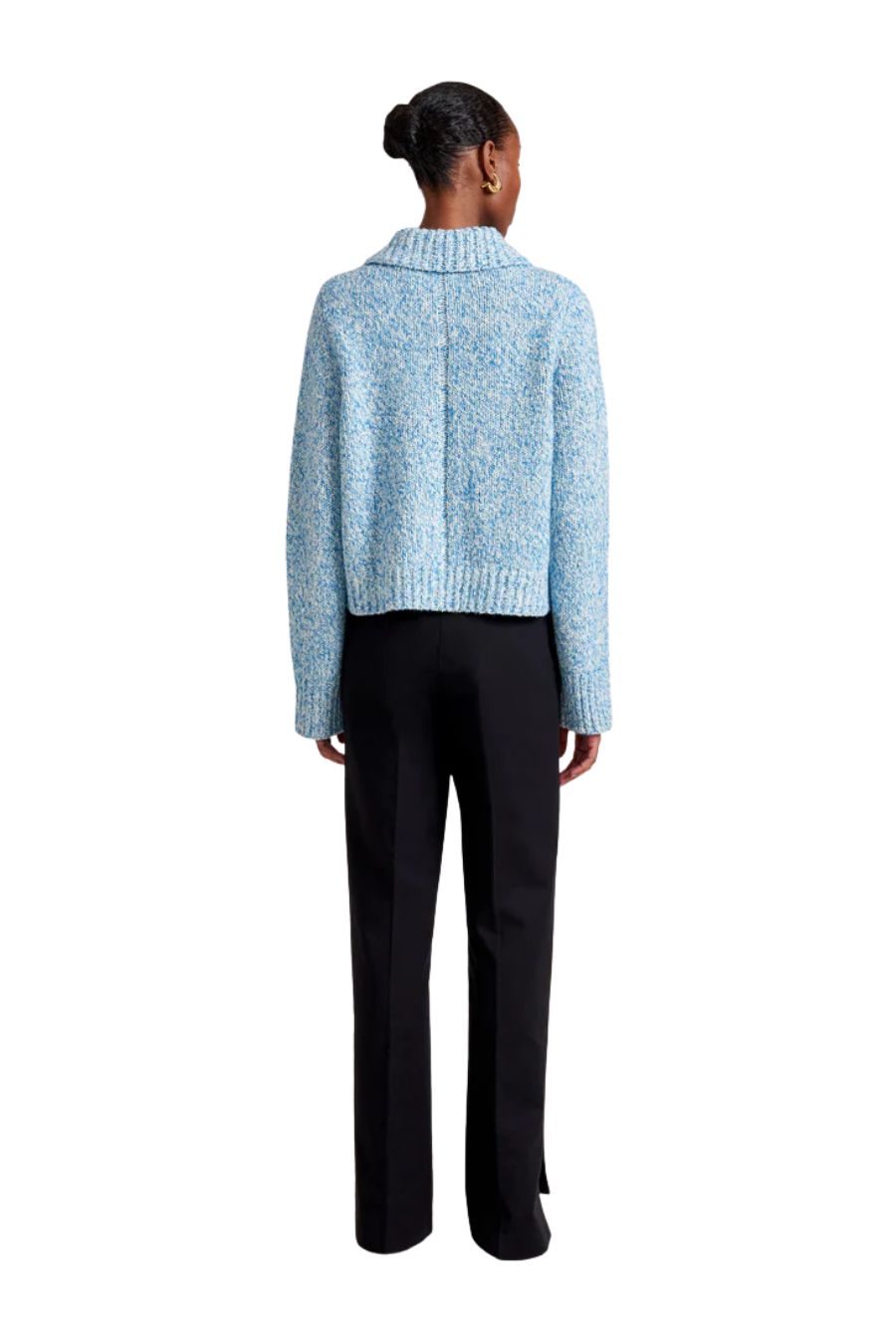 Ezra Cardigan in Marled Sky