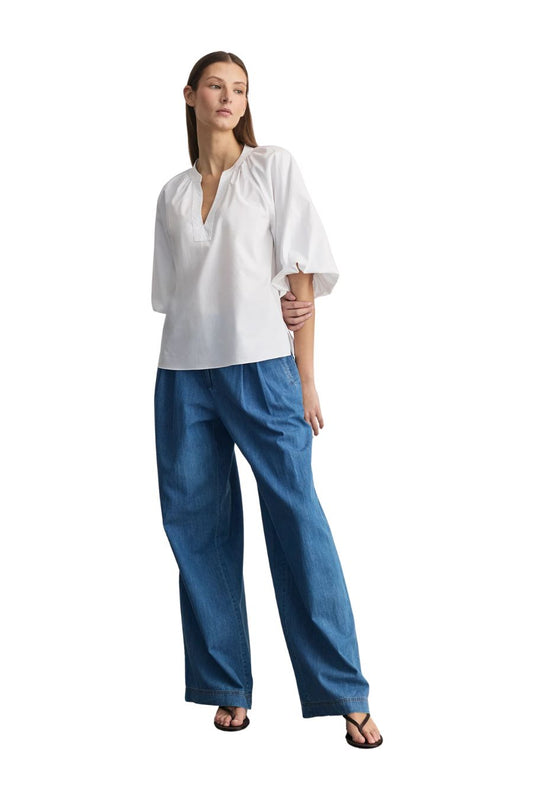 Marine Top in Optic White