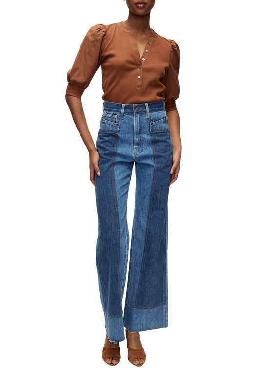 Coralee Top in Mahogany