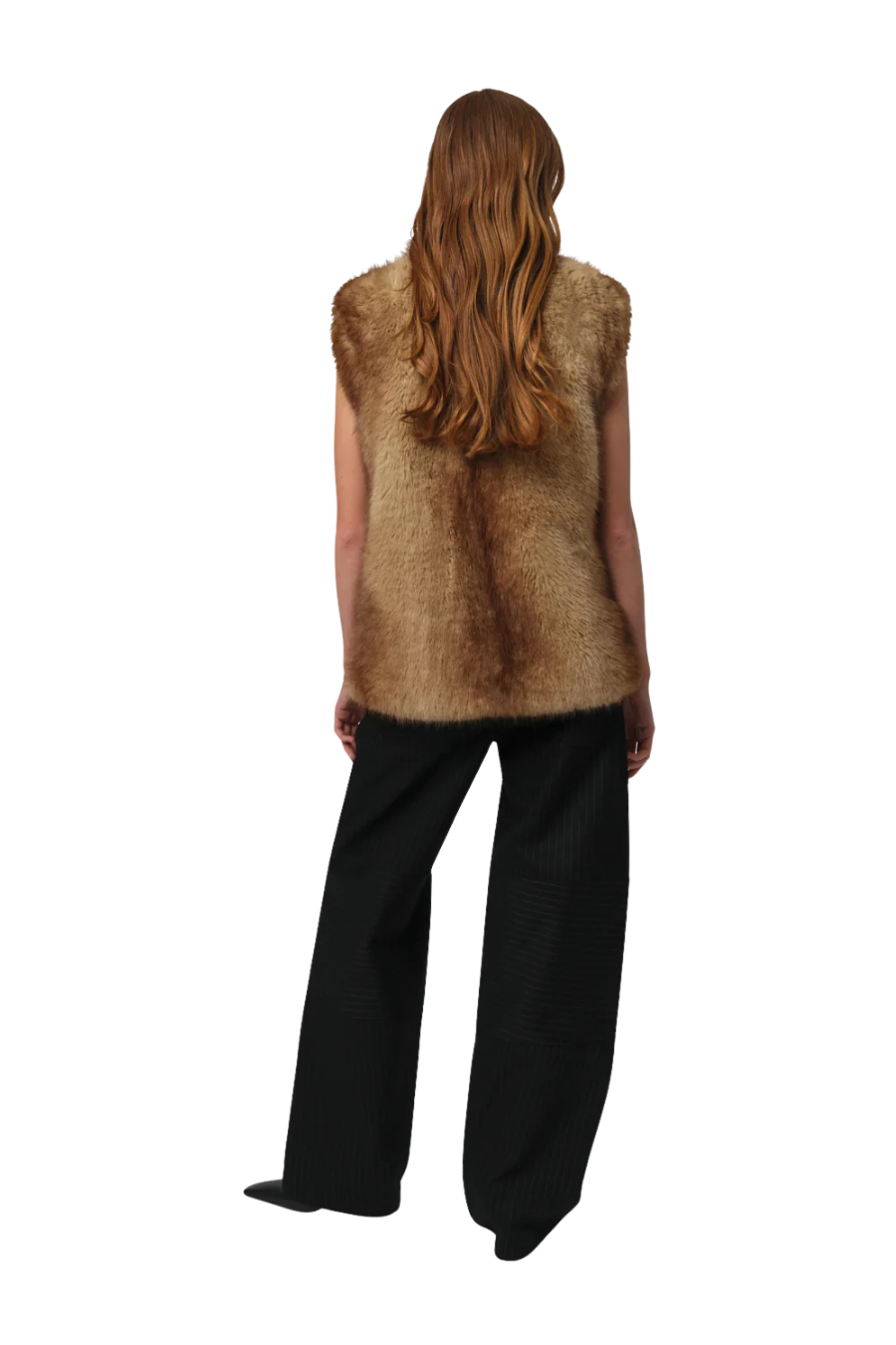 Laila Mink Vest in Blonde Mink