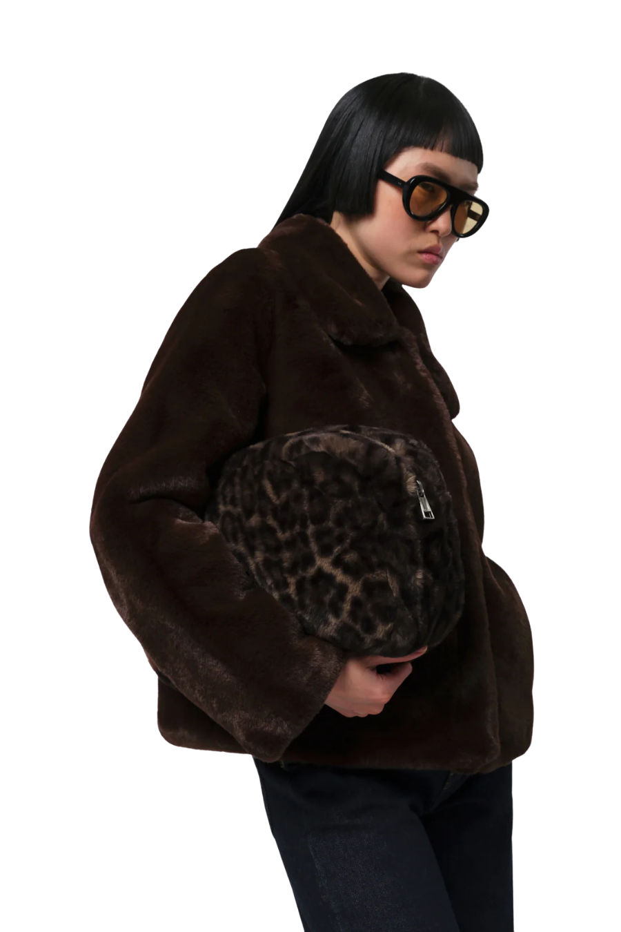 Elis Coat in Espresso