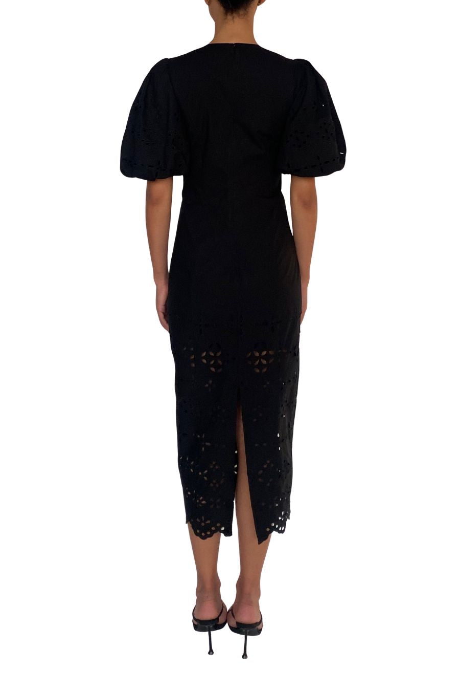 Raga Midi Dress in Black