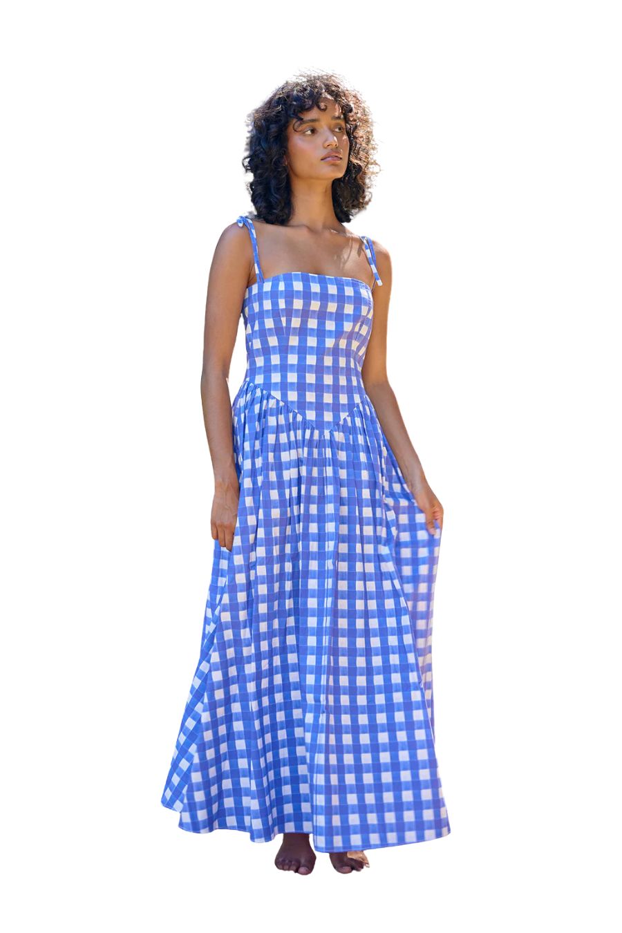 Polly Dress in Royal Antique