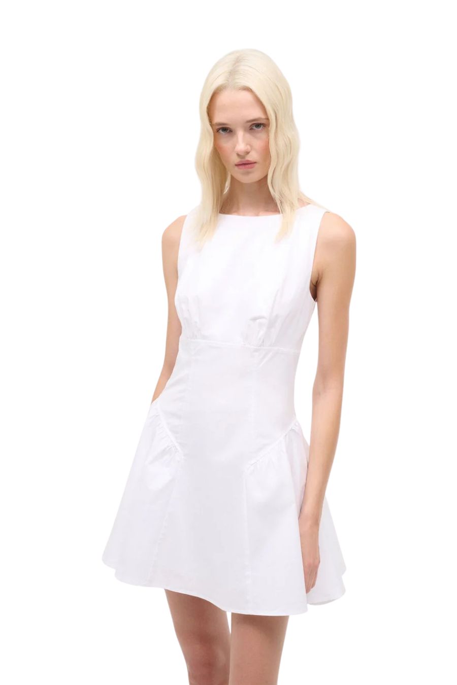 Gwen Mini Dress in White