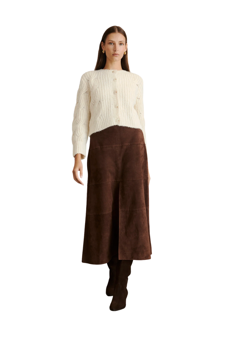 Hale Cardigan in Cream