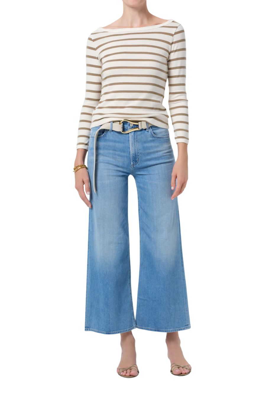 Lyra Wide Leg Crop in Andante