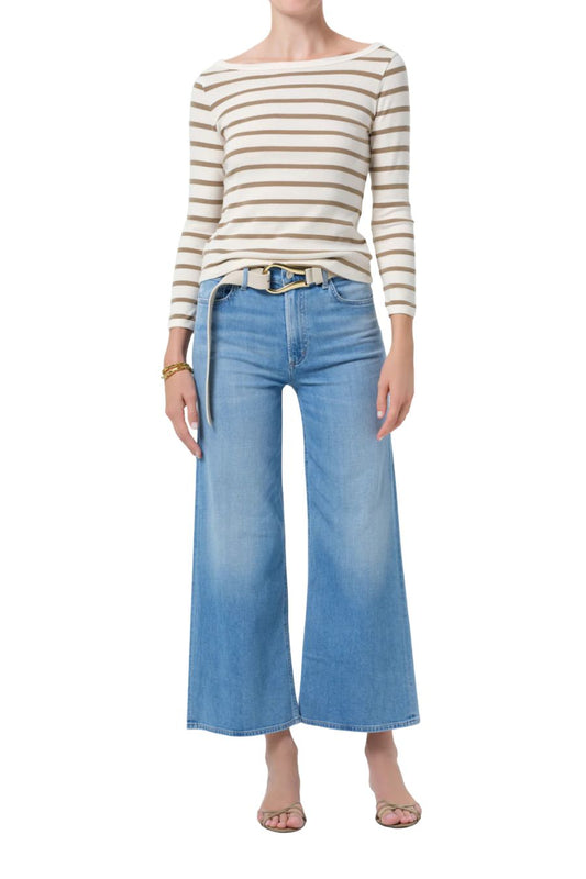 Lyra Wide Leg Crop in Andante