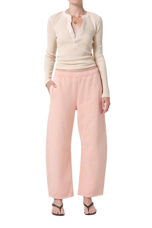 Miro Sweatpant in Melon Creme