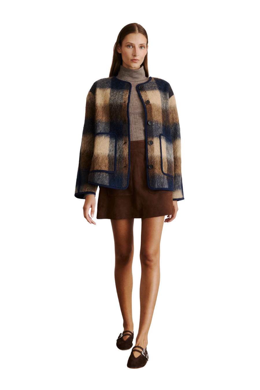 Janet Jacket in Toffee Multi