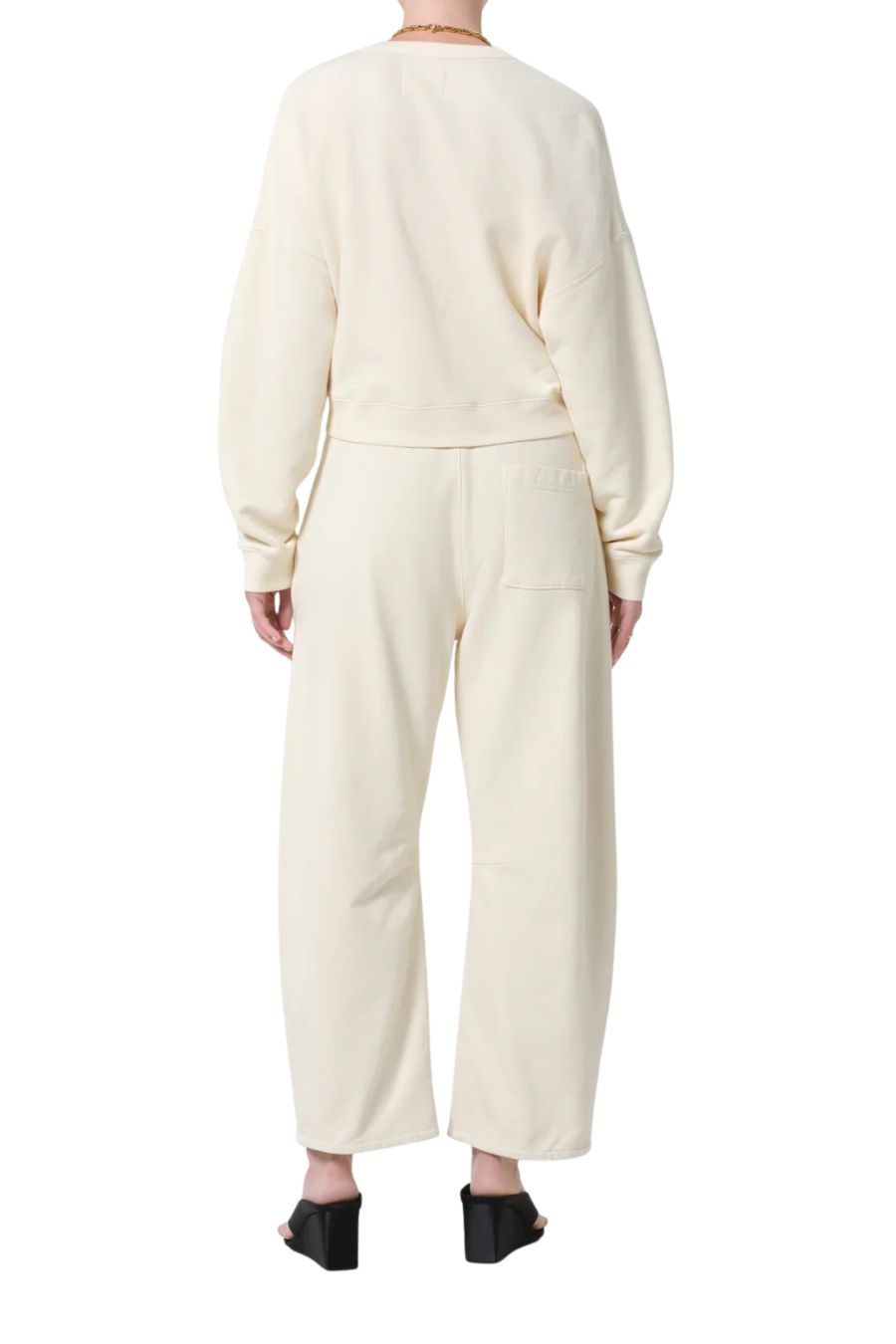 Miro Sweatpant in Cream