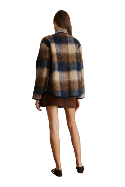 Janet Jacket in Toffee Multi