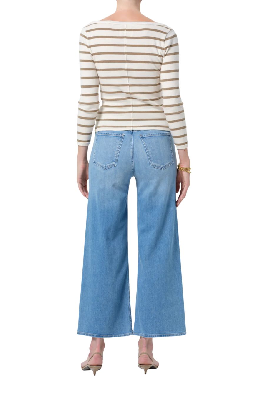 Lyra Wide Leg Crop in Andante