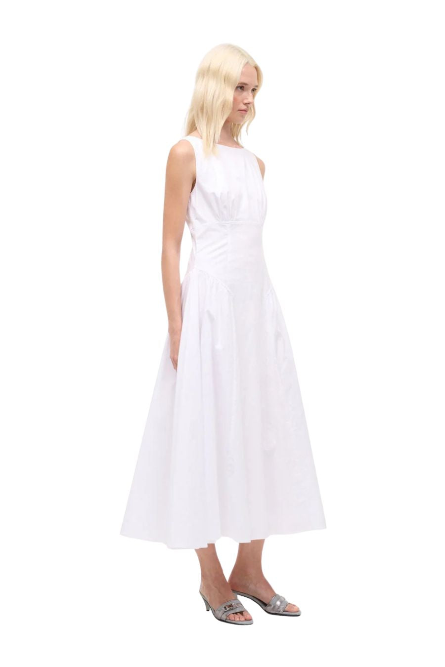 Gwen Dress in White