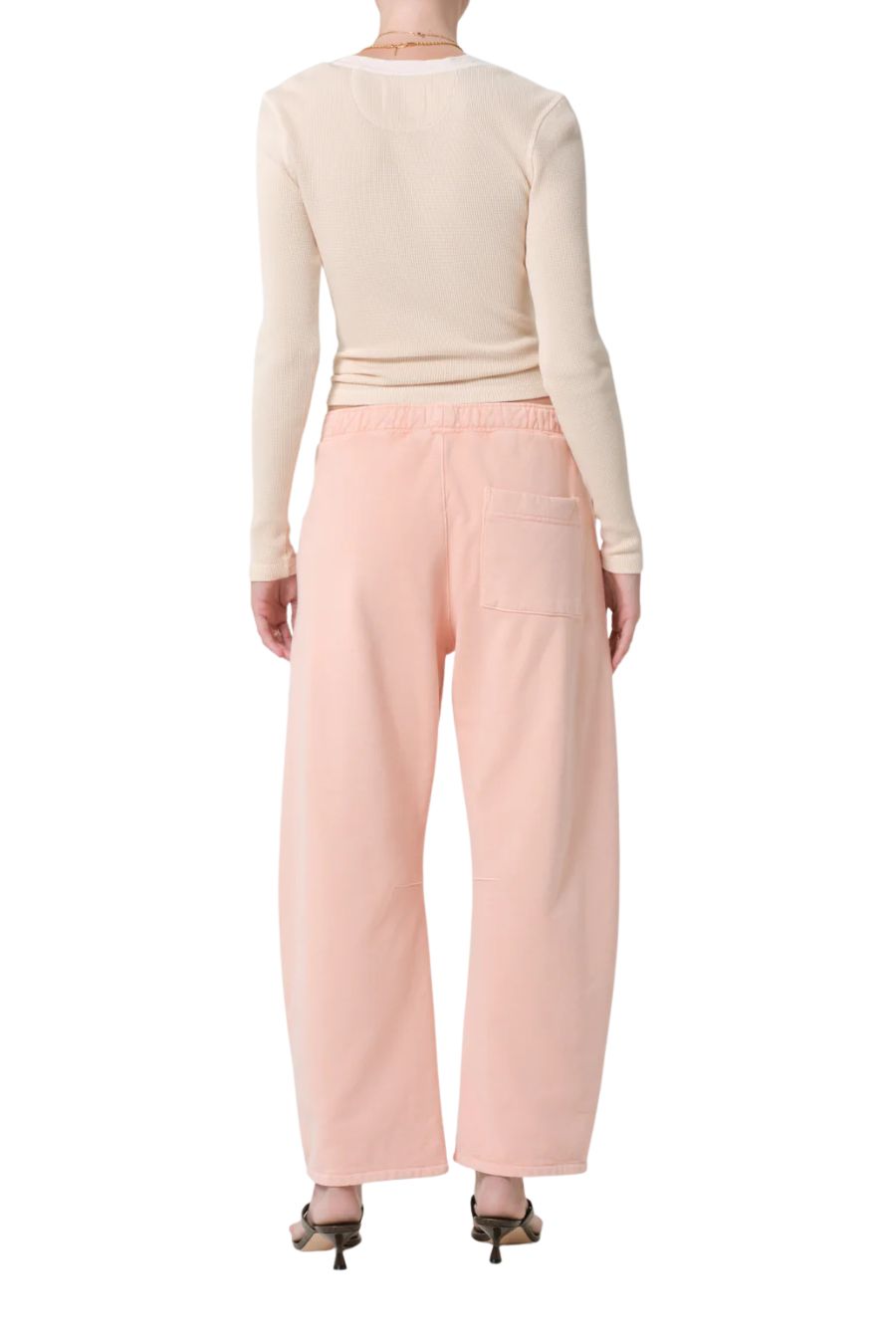 Miro Sweatpant in Melon Creme