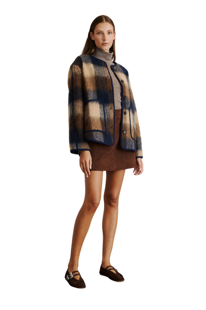 Janet Jacket in Toffee Multi