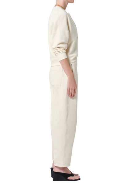 Miro Sweatpant in Cream