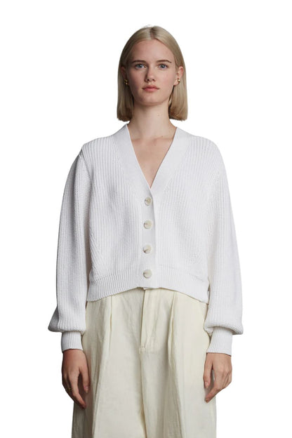 Isla Cardi in White